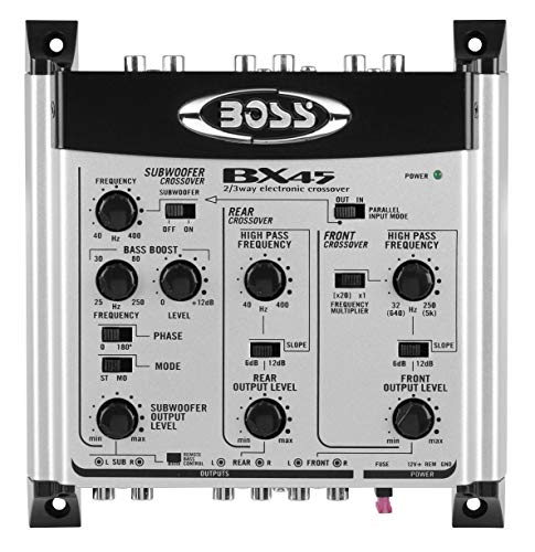 BOSS Audio Systems - Crossovers de preamplificador