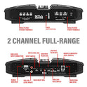 BOSS Audio PT1000 Phantom 1000 Watt 1000 W Negro Altavoz