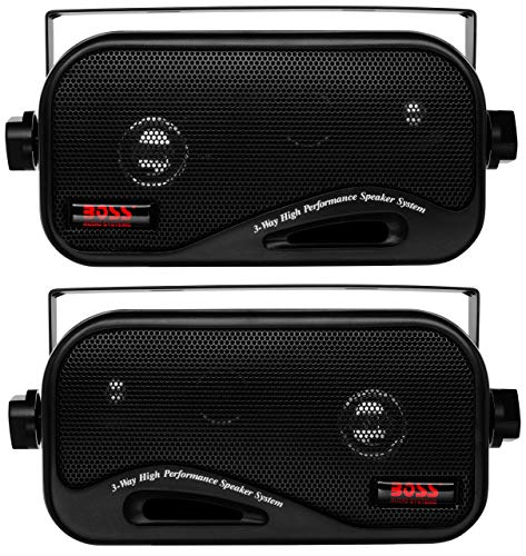 Boss Audio AVA6200 80-Watt 3 Way Auto Enclosed System Speaker