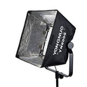 YONGNUO YN6000 Kit de luz LED de video con caja de luz y control de aplicaciones, 50 W regulable bicolor 3200K-5600 K iluminación de video CRI 95+, para juegos, transmisión/zoom/YouTube/Webex/fotografía