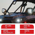 RIGID INDUSTRIES - Adapta la luz LED XP Extreme Powersports con 3 zonas de iluminación óptica, luces de conducción, luces LED, luces todoterreno, para camiones, UTV, ATV, camioneta y SUV (300415, 2