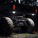 KC HiLiTES Cyclone V2 LED - Luz única, lente difusa, haz de inundación de 5 W, negro
