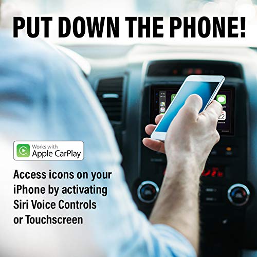 Boss Audio Systems Elite Series BE62CP-C Apple CarPlay Car Multimedia Player
