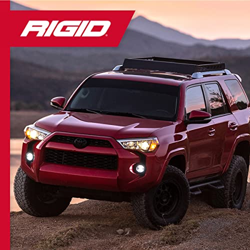 Rigid Industries 36117 Serie 360 Luz LED Todoterreno de 4 Pulgadas para Velocidad Moderada de 20 a 50 mph Plus par de retroiluminación Blanca