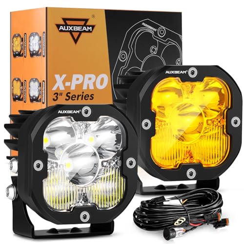 Auxbeam X-PRO Series - Cápsulas LED todoterreno, luces LED de trabajo para conducción
