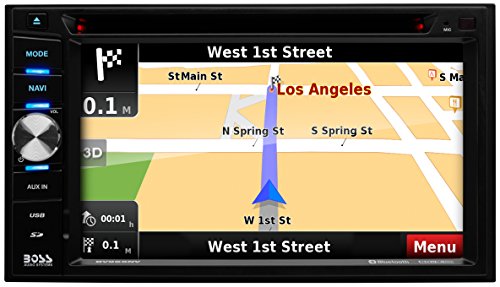 Boss Audio BN965BLC GPS, 2-Din, 6.5" Touchscreen, Bluetooth, DVD/MP3/CD USB
