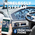BOSS Audio mr508uabw Bluetooth, 1 DIN, Marine, MP3, CD, Am/FM Receptor