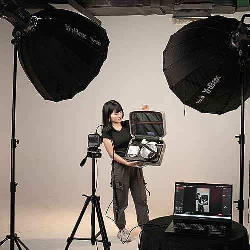 YONGNUO YN433 4K Cámara digital sin espejo, para transmisión en vivo en interiores, grabación continua de video Full HD, ligero, sistema de lentes Micro Cuatro Tercios M43, para lente de cámara