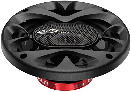 BOSS Audio Elite B653 6.5", 3 Way, Black Poly Injection Cone, 300 Watt Max Speakers (Per Pair)