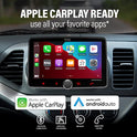 Boss Audio Systems Sistema estéreo para automóvil BVCP9700A-CFL: Apple CarPlay, Android Auto, DIN único con Pantalla táctil de 7 Pulgadas, Audio Bluetooth y Unidad de Llamadas, Receptor Radio
