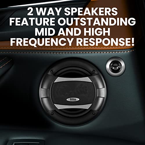 Boss Audio PC65.2C Phantom 500-watt 2 Way Auto 6.5" Component Speaker