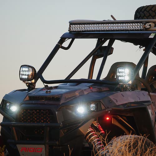 Rigid Industries 300415 Powersports - Par de luces LED, transparente