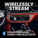 BOSS Audio Reproductor Receptor CD/USB/SD/MP3 para Insertar en Tablero de DIN Individual