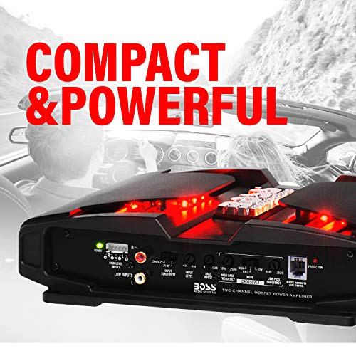 BOSS Audio PT1000 Phantom 1000 Watt 1000 W Negro Altavoz