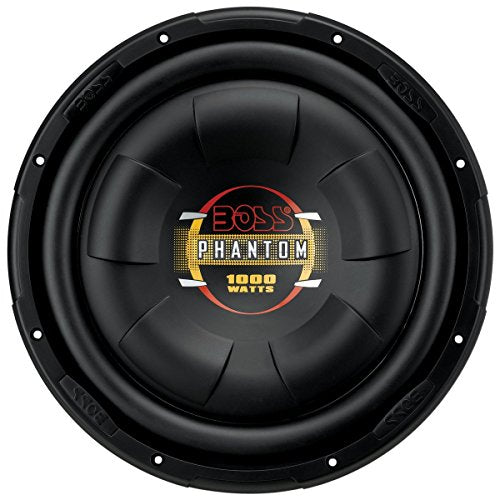 Boss Audio D12F Phantom 12-Inch 1000-watt Single Voice Coil Subwoofer