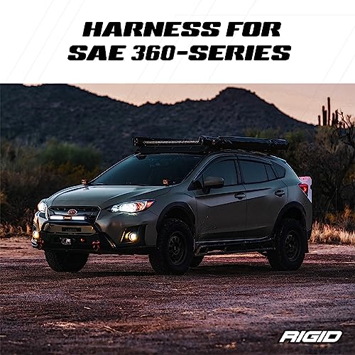 RIGID Industries - Arnés de cableado para serie SAE 360: accesorios de montaje de luz (36361)