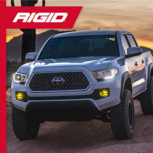 Rigid Industries - Luz LED Todoterreno de la Serie 360 de 4 Pulgadas para Velocidad Moderada de 20 a 50 mph Plus par de retroiluminación Blanca