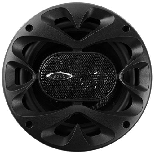 BOSS Audio Elite B653 6.5", 3 Way, Black Poly Injection Cone, 300 Watt Max Speakers (Per Pair)