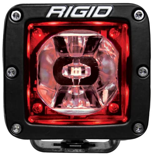 Rigid Industries 20202 - Par de faros traseros, color rojo