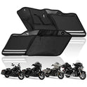 SUNPIE - Organizadores de alforjas de motocicleta compatibles con Street Glide Road King Road Glide Electra Glide 2023, 2022, 2021, 2020, 2019, 2018, 2017, 2016, 2015, 2014, 2 unidades
