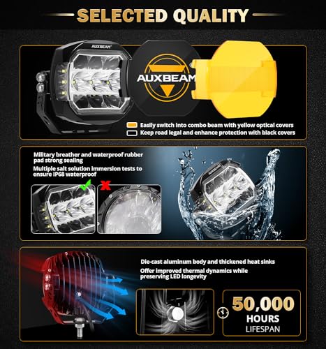Auxbeam X-PRO Series - Luces LED para conducción