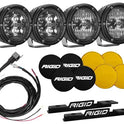 RIGID INDUSTRIES - Kit de montaje de pilar A de doble cápsula, compatible con Ford Bronco 2021 tamaño completo, compatible con la serie 360, serie D, cápsulas de radiancia, Adapt XP, DXL (46722)