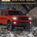 TBHOO - Luces antiniebla LED para Toyota Tacoma DRL, luces de circulación diurna ámbar, luces antiniebla LED para Toyota Tacoma, accesorios