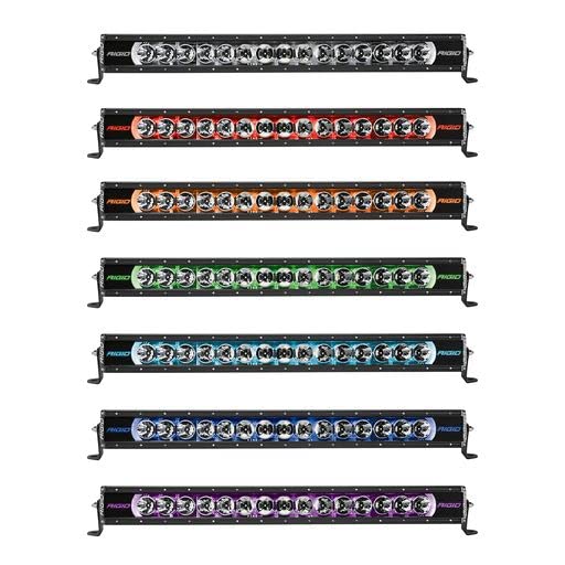 RIGID INDUSTRIES 250053 Radiance+ Barra de luz RGBW de 50 pulgadas