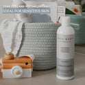 Baja Crema acondicionadora para bebé, sin perfume, 12 fl oz, última intervensión de sulfatos, parabenos y fosfatos, ingredientes orgánicos, naturales, promueve el cabello brillante, suave y liso, 100% garantía de devolución de dinero.