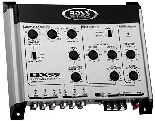 BOSS Audio Systems - Crossovers de preamplificador