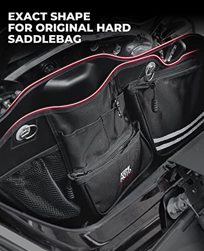 Street Glide Organizadores de alforja para alforjas de Road King Road Glide Electra Glide 2014-2018 2019 2020