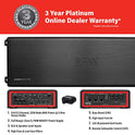 BOSS Audio Systems Elite - Amplificador de coche