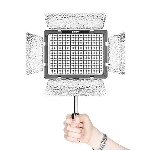 YONGNUO YN300 III YN-300 III - Panel de luz LED de vídeo ajustable con temperatura de color bicolor 3200K-5600K