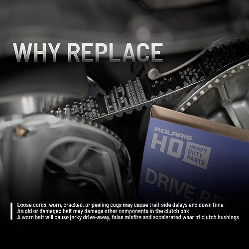 Polaris - Correa de transmisión para RZR XP Turbo, XP 4 Turbo, RS1, XP 1000, XP 4 1000, XPEDITION ADV, XP y RANGER XP 1000, CREW XP 1000 modelos y más, funciona más fresco, rendimiento OEM, duradero -