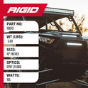 Rigid Industries 110313 Barra de luz LED, 1 Paquete