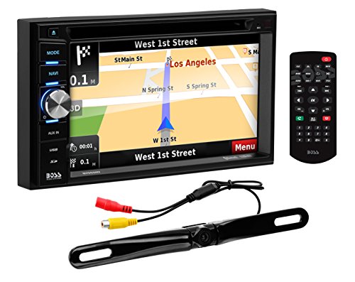 Boss Audio BN965BLC GPS, 2-Din, 6.5" Touchscreen, Bluetooth, DVD/MP3/CD USB