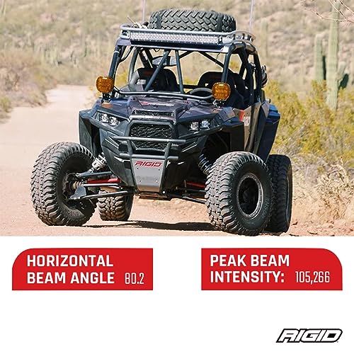 RIGID INDUSTRIES - Adapta la luz LED XP Extreme Powersports con 3 zonas de iluminación óptica, luces de conducción, luces LED, luces todoterreno, para camiones, UTV, ATV, camioneta y SUV (300415, 2