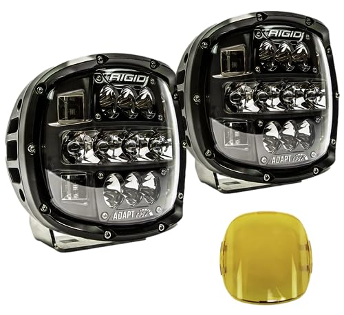 RIGID INDUSTRIES - Adapta la luz LED XP Extreme Powersports con 3 zonas de iluminación óptica, luces de conducción, luces LED, luces todoterreno, para camiones, UTV, ATV, camioneta y SUV (300415, 2