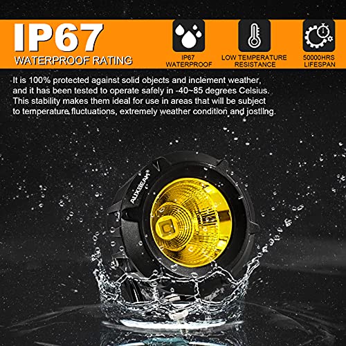 Auxbeam 4 Inch Square Driving Pod Light