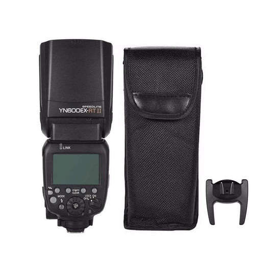 YONGNUO YN600EX-RT II Flash inalámbrico Speedlite, GN60 con Maestro óptico y TTL HSS para cámara de señal inalámbrica Canon 600EX-RT, ST-E3-RT