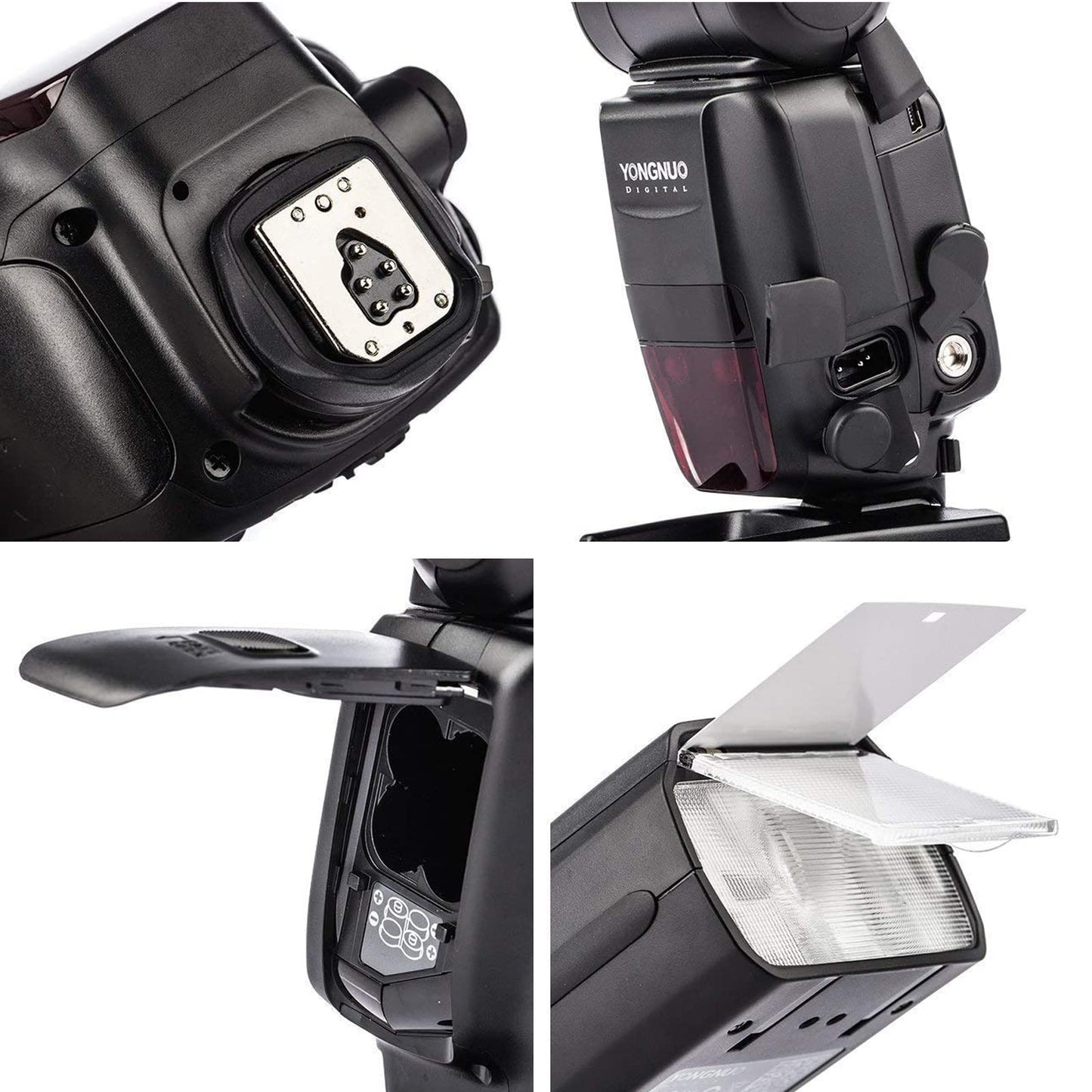 YONGNUO YN600EX-RT II Flash inalámbrico Speedlite, GN60 con Maestro óptico y TTL HSS para cámara de señal inalámbrica Canon 600EX-RT, ST-E3-RT