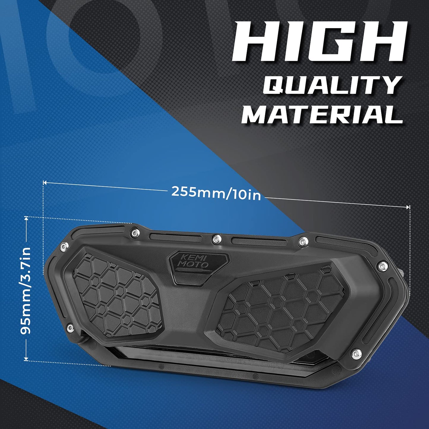 Ventilación para parabrisas UTV, 2 piezas de ventilación para parabrisas KEMIMOTO para UTV, se adapta a parabrisas de policarbonato, compatible con Polaris RZR Ranger General, Can Am Maverick X3, Pioneer/Talon, Kawasaki Teryx Krx Mule, etc