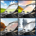 Ventilación para parabrisas UTV, 2 piezas de ventilación para parabrisas KEMIMOTO para UTV, se adapta a parabrisas de policarbonato, compatible con Polaris RZR Ranger General, Can Am Maverick X3, Pioneer/Talon, Kawasaki Teryx Krx Mule, etc