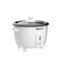 Aroma 6-Cup Pot-Style Rice Cooker, White