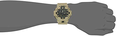 Casio De los hombres 'G Shock' resina de cuarzo reloj Casual, color: gris (modelo: ga-700uc-8acr)
