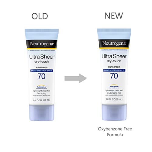 Neutrogena Protector solar Ultra Sheer Dry-Touch SPF 45 de 3 onzas