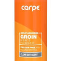Carpe Polvo absorbente de sudor para la ingle (para hombres) – diseñado para la máxima absorción del sudor – libre de desorden y fricción, para evitar que se roce