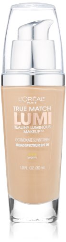 L'Oreal Paris True Match Lumi Healthy Luminous Makeup, 1.0 Ounce