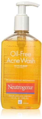 Neutrogena Lavado de acné sin aceite, 9 onzas (paquete de 2)