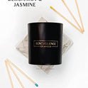 Benevolence LA Vela perfumada – Velas de aromaterapia – Velas aromáticas fuertes de cera de soja natural con vidrio negro mate en caja de regalo